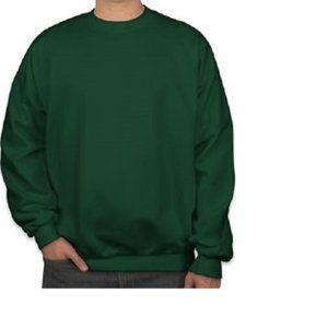 8X BIG GREEN CREW NECK SWEATSHIRT 8XB - NEW!